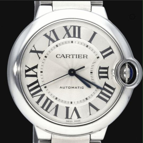 Montre Cartier Ballon Bleu - Montre automatique 36 mm en acier 58 Facettes MT41538