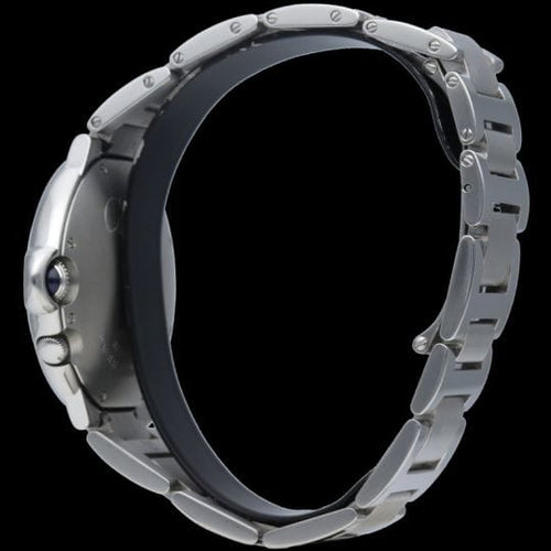 Montre Cartier Ballon Bleu - Montre Dual Time GMT en acier 38 mm 58 Facettes MT41537