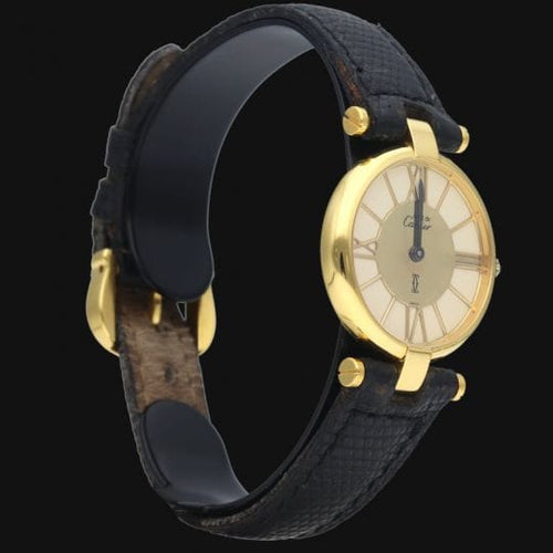 Montre Cartier Must de Cartier Vermeil - Montre femme quartz 24 mm 58 Facettes MT41267