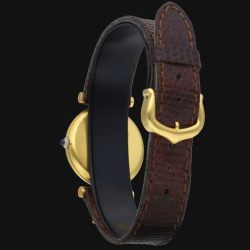 Montre Cartier Must de Cartier Vermeil - Montre femme quartz 24 mm 58 Facettes MT41266