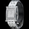 Montre Hermès Heure H - Montre femme quartz en acier, lunette diamants 58 Facettes MT41665