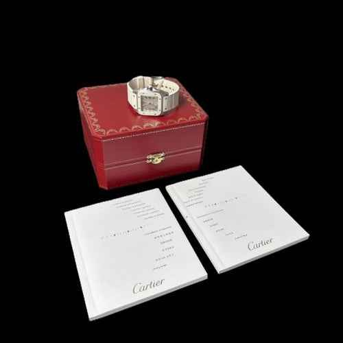 Montre Cartier Santos 100 - Montre automatique en acier 58 Facettes MT41473