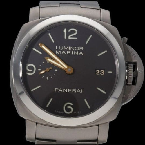 Montre Panerai Luminor Marina 1950 - Montre automatique 44 mm en titane 58 Facettes MT41966