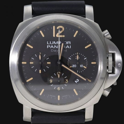 Montre Panerai Luminor Chrono Daylight - Montre chronographe automatique homme 44 mm 58 Facettes MT41967