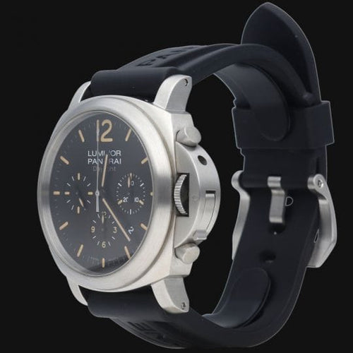 Montre Panerai Luminor Chrono Daylight - Montre chronographe automatique homme 44 mm 58 Facettes MT41967