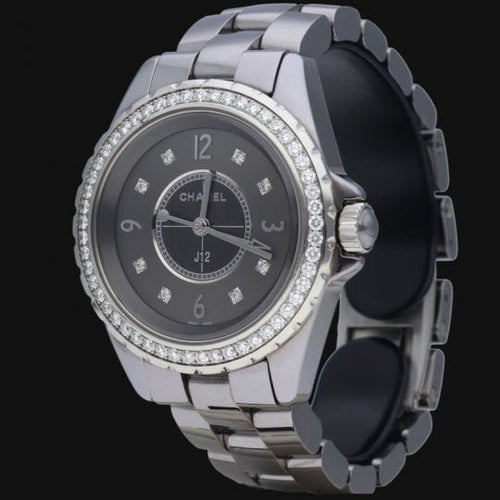 Montre Chanel J12 Chromatic - Montre quartz 33 mm avec diamants 58 Facettes MT41307
