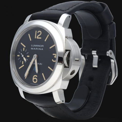 Montre Panerai Luminor Marina - Montre homme 44 mm en acier 58 Facettes MT41986