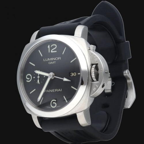 Montre Panerai Luminor 1950 - Montre homme automatique GMT 44 mm acier 58 Facettes MT41964