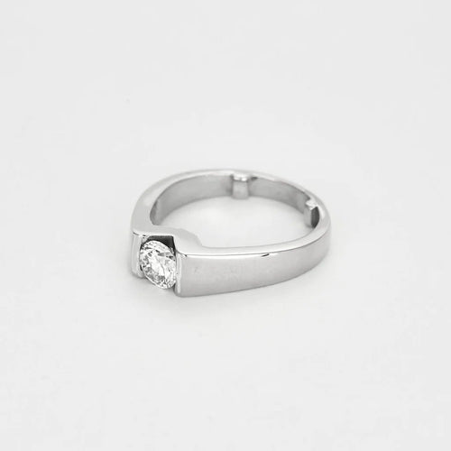 Bague 58 Bague en Or blanc et Diamant 0,75 58 Facettes 250304