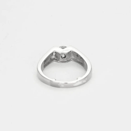 Bague 58 Bague en Or blanc et Diamant 0,75 58 Facettes 250304