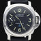 Montre Panerai Luminor Marina Logo - Montre homme en acier 44 mm 58 Facettes MT41993