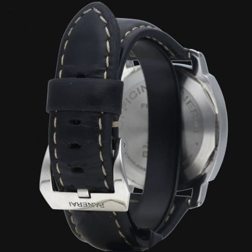 Montre Panerai Luminor Marina Logo - Montre homme en acier 44 mm 58 Facettes MT41993