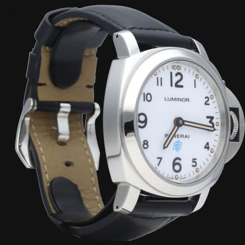 Montre Panerai Luminor Marina Logo - Montre homme 44 mm acier 58 Facettes MT41984