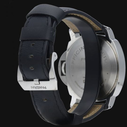 Montre Panerai Luminor Marina Logo - Montre homme 44 mm acier 58 Facettes MT41984