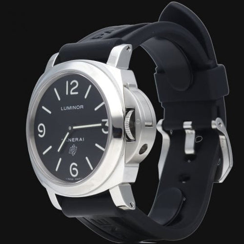 Montre Panerai Luminor Base Logo - Montre homme en acier 44 mm 58 Facettes MT41920