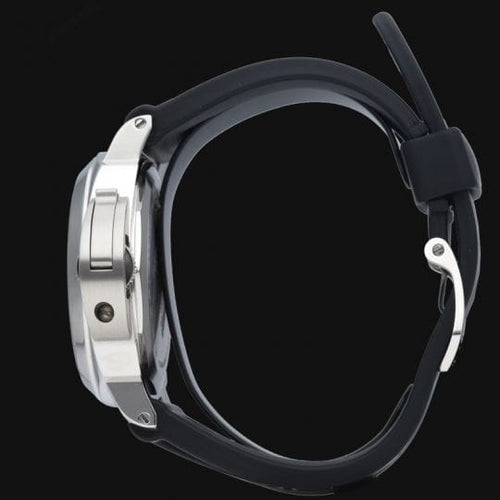 Montre Panerai Luminor Base Logo - Montre homme en acier 44 mm 58 Facettes MT41920