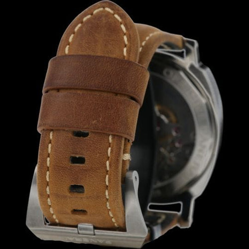 Montre Panerai Luminor Base 8 Days - Montre homme en acier 44 mm 58 Facettes MT41980