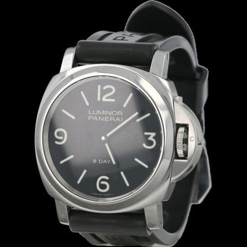 Montre Panerai Luminor Base 8 Days - Montre homme en acier 44 mm 58 Facettes MT41977