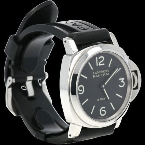 Montre Panerai Luminor Base 8 Days - Montre homme en acier 44 mm 58 Facettes MT41977