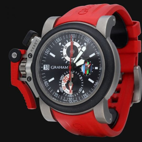 Montre Graham - Montre Chronofighter Oversize Limited Edition en titane 58 Facettes MT42185