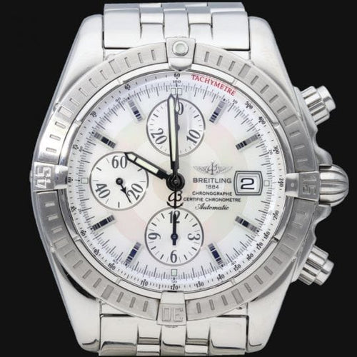 Montre Breitling Chronomat Evolution - Montre chronographe automatique homme 44 mm 58 Facettes MT42031
