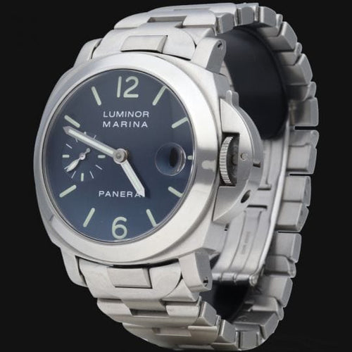 Montre Panerai Luminor Marina - Montre automatique homme 40 mm acier 58 Facettes MT41934