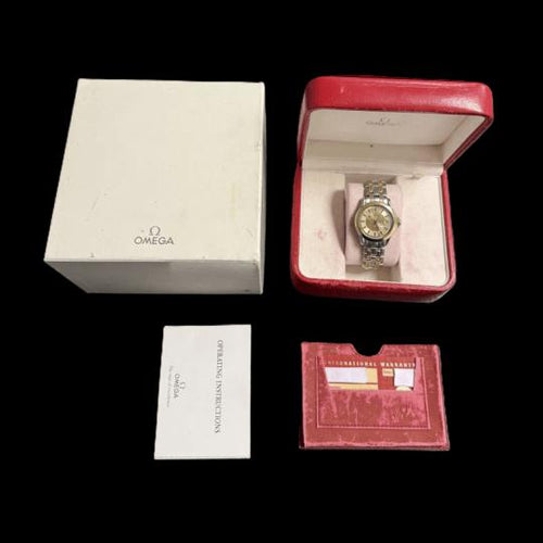 Montre Omega Seamaster 120M - Montre quartz en or jaune et acier 58 Facettes MT41907