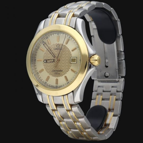 Montre Omega Seamaster 120M - Montre quartz en or jaune et acier 58 Facettes MT41907