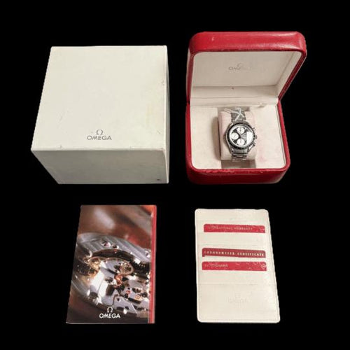 Montre Omega Speedmaster Date - Montre chronographe automatique en acier 58 Facettes MT41417