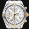 Montre Breitling Crosswind Chronograph - Montre homme en or jaune et acier 58 Facettes MT42117