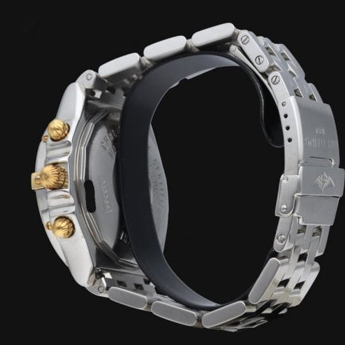 Montre Breitling Crosswind Chronograph - Montre homme en or jaune et acier 58 Facettes MT42117