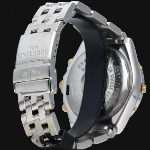 Montre Breitling Crosswind Chronograph - Montre homme en or jaune et acier 58 Facettes MT42117