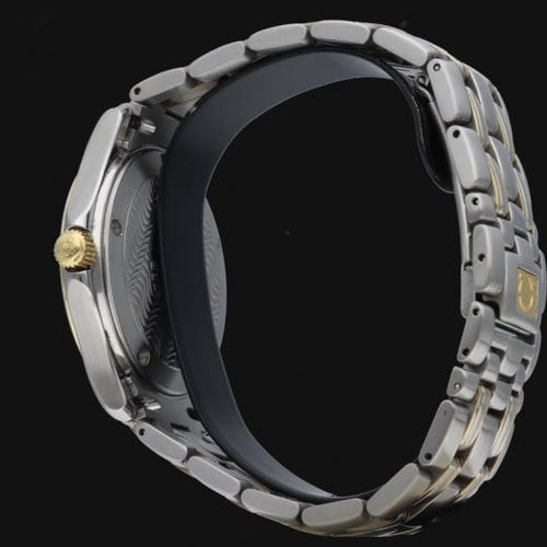 Montre Omega Seamaster 120M - Montre quartz 36 mm en or jaune et acier 58 Facettes MT41906