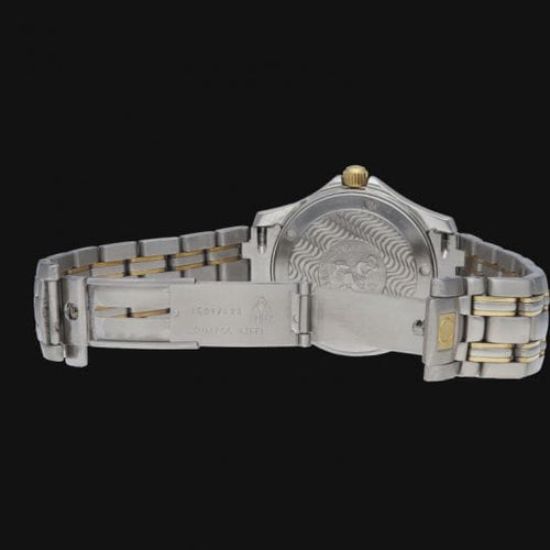 Montre Omega Seamaster 120M - Montre quartz 36 mm en or jaune et acier 58 Facettes MT41906