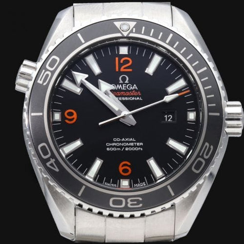 Montre Omega Seamaster Planet Ocean - Montre homme automatique en acier 58 Facettes MT41780