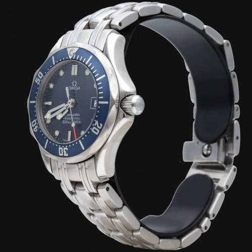 Montre Omega Seamaster 300M - Montre femme en acier, cadran bleu 58 Facettes MT41912