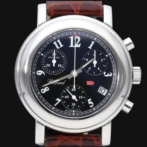 Montre Chopard Mille Miglia - Montre chronographe en acier 33 mm 58 Facettes MT42471