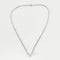 Collier Collier en or blanc et diamant 58 Facettes 240369-1