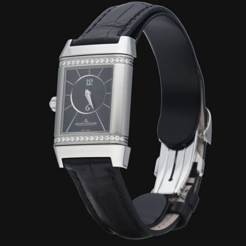 Montre Jaeger-LeCoultre Reverso Duetto - Montre femme en acier 58 Facettes MT42493