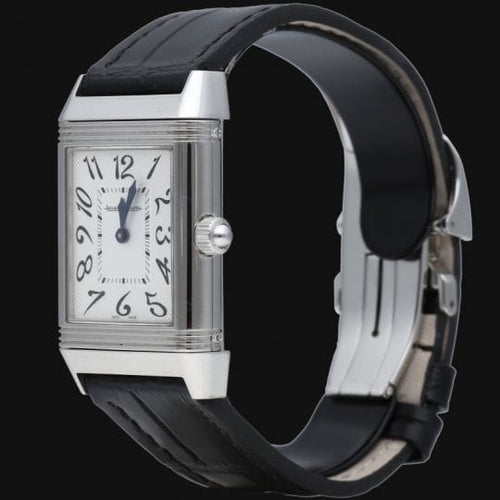 Montre Jaeger-LeCoultre Reverso Duetto - Montre femme en acier 58 Facettes MT42464