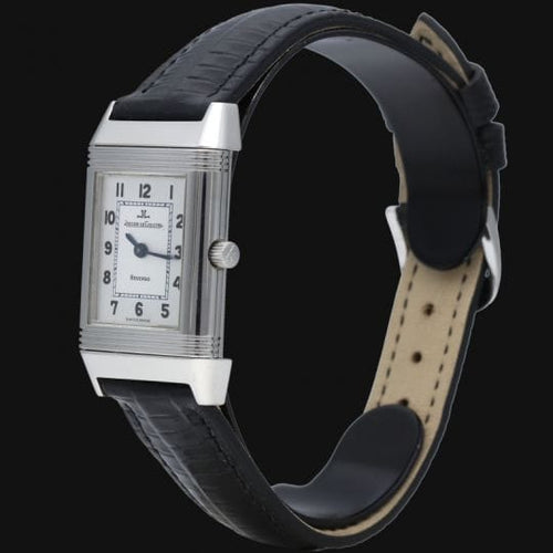 Montre Jaeger-LeCoultre Reverso - Montre classique Petit Monoface en acier 58 Facettes MT42492