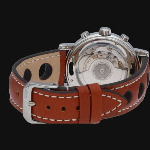 Montre Chopard Mille Miglia - Montre chronographe automatique homme 39 mm acier 58 Facettes MT42488