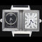 Montre Jaeger-LeCoultre Reverso Duetto - Montre femme en acier 58 Facettes MT42505