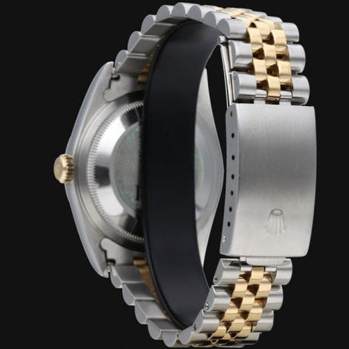 Montre Rolex Datejust - Montre 36 mm en or jaune et acier avec diamants 58 Facettes MT42528