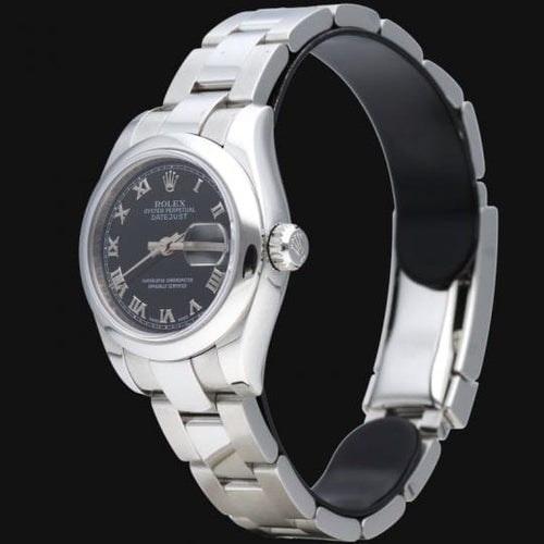 Montre Rolex - Montre Lady-Datejust 26 mm Oyster Perpetual en acier 58 Facettes MT42566