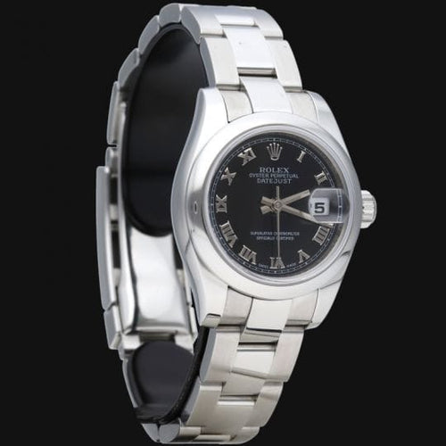 Montre Rolex - Montre Lady-Datejust 26 mm Oyster Perpetual en acier 58 Facettes MT42566