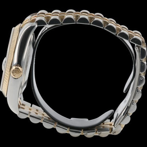 Montre Rolex Datejust - Montre 36 mm en or jaune et acier 58 Facettes MT42536