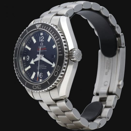 Montre Omega Seamaster Planet Ocean - Montre automatique en acier 38 mm 58 Facettes MT42597