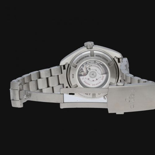 Montre Omega Seamaster Planet Ocean - Montre automatique en acier 38 mm 58 Facettes MT42597