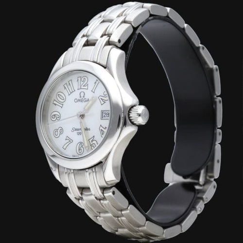 Montre Omega Seamaster - Montre femme à quartz en acier 27 mm 58 Facettes MT42686